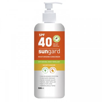 Sungard Spf40 Sunscreen/Insect Repellent 500ml