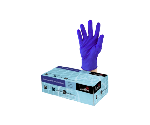 Bastion Nitrile Ultra Soft Cobalt Blue 100 Pack