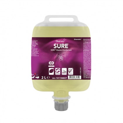 Sure Cleaner Disinfectant 3x2L