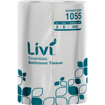 Livi Essentials 2Ply Toilet Paper X6 -1055