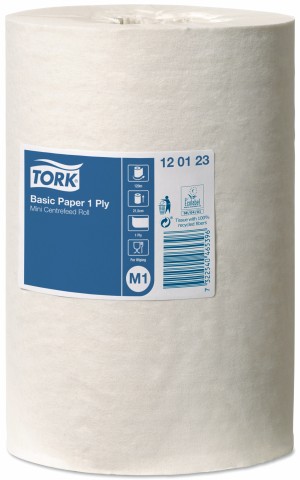 TORK BASIC 1PLY CENTRE FEED 120M X 11 M1