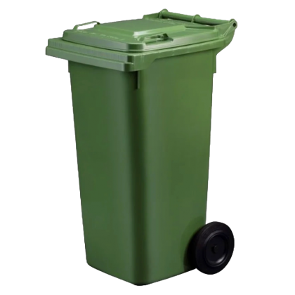 Wheelie Bin 120L - Green