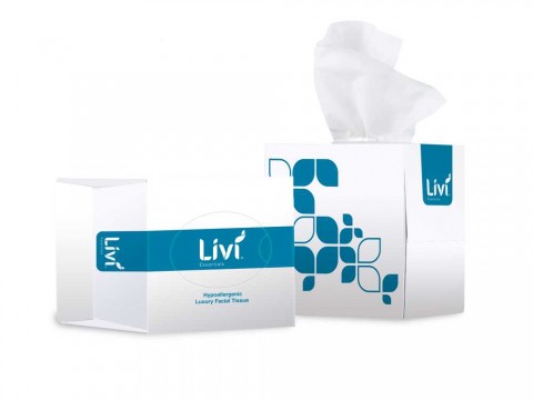 Livi Facial Tissues 2Ply 24 X 90 Sheets - 1304