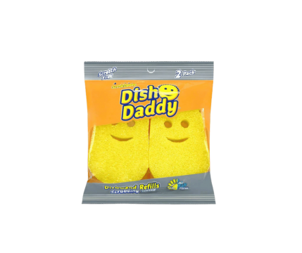 Dish Daddy Original Replacment Heads 2 Pack