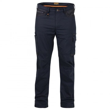 Pant Cargo Stretch 190gsm Polycotton Navy Size