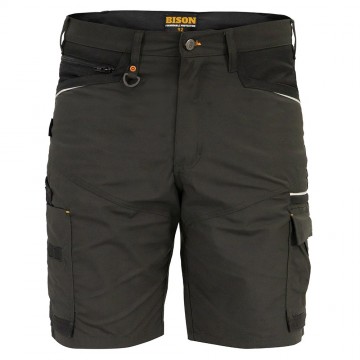 Short Cargo 190gsm Cotton Lightweight Black Size