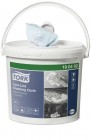 Tork Low Lint Cleaning Cloth Bucket - 200 Cloths