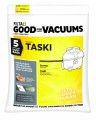 C016 TASKI VACUUM BAGS 5pk - VENTO/AREO/SORMA