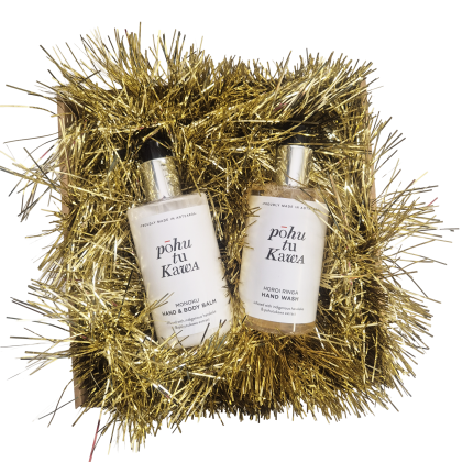Pohutukawa Hand Wash & Body Balm Gift Box