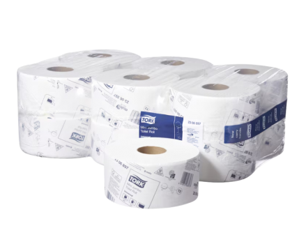 Tork Universal 1Ply Mini Jumbo Toilet Paper X12 - T2