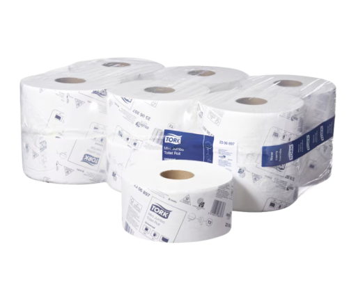 Tork Universal 1Ply Mini Jumbo Toilet Paper X12 - T2