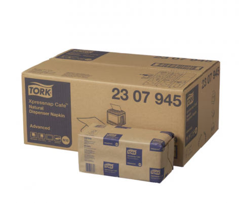 Tork Xpressnap Natural Cafe Napkin X6000 - N10