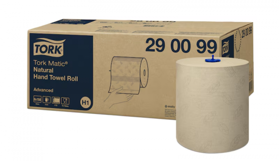 Tork Matic Natural Advanced 2Ply 150m X 6 Rolls - H1