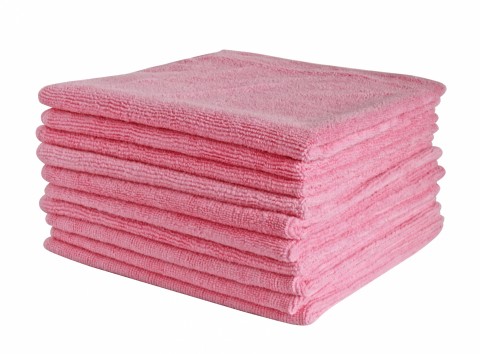 RAPIDCLEAN MICROFIBRE CLEANING CLOTH - PINK