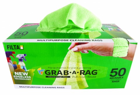 Grab A Rag 50 Pack - Green