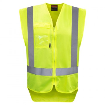 Vest Day/Night Zip Yellow