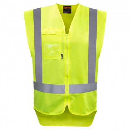 Vest Day/Night Zip Yellow