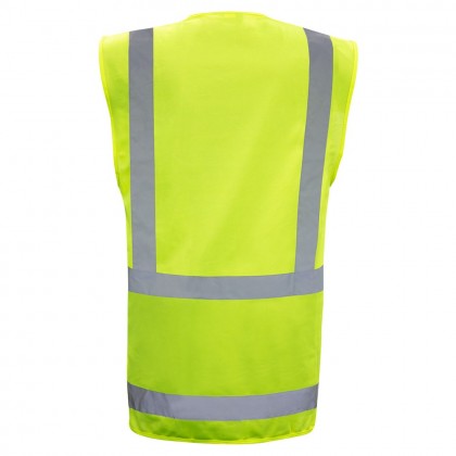 Vest Day/Night Zip Yellow