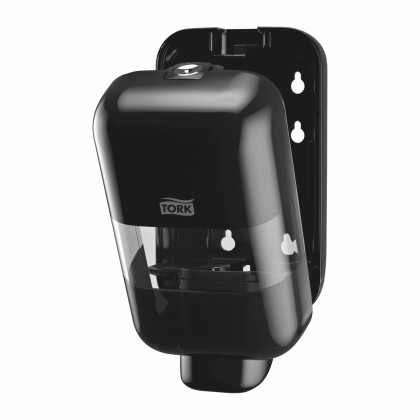 Tork Mini Soap & Sanitiser Dispenser Black - S5