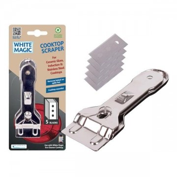 White Magic Cooktop Scraper
