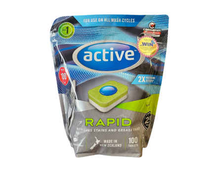 Active Rapid Dishwasing Tablets 100s