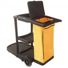 Janitor Cart Black