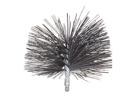 Chimney Sweep Wire Brush Head - 250mm Diameter