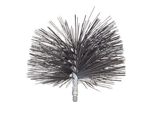 Chimney Sweep Wire Brush Head - 225mm Diameter