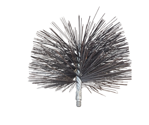 Chimney Sweep Wire Brush Head - 225mm Diameter
