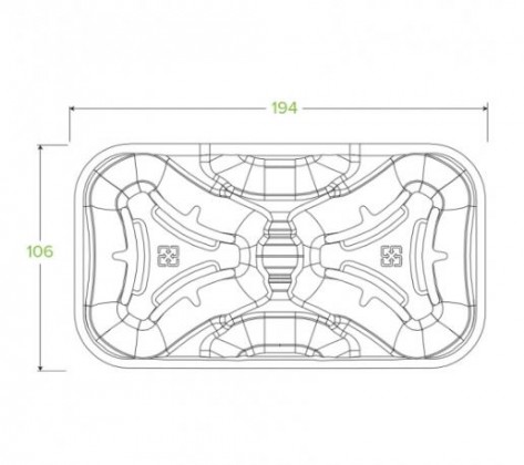 Biocup 2 Cup Tray X 50