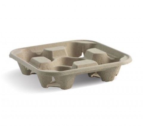 Biocup 4 Cup Tray X 75