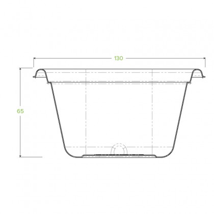 Biocane 480ml Takeaway Base X600