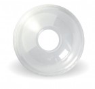 Biocup Clear Dome Hole Lid - 300-700ml X1000