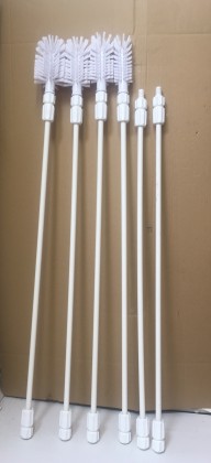 BROWNS 1040mm Spare Rod for Flow Line Brushes - White
