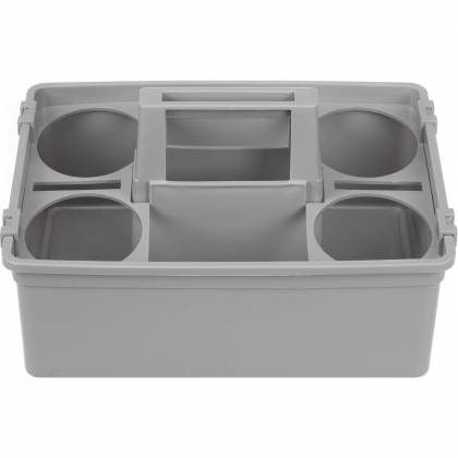 CADDY TRAY WITH BOTTLE HOLDERS