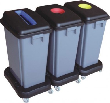 Recycling 60L Bin Set