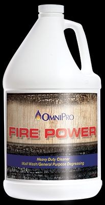 Omnipro Fire Power Heavy Duty Wall Cleaner/Degreaser 3.78L