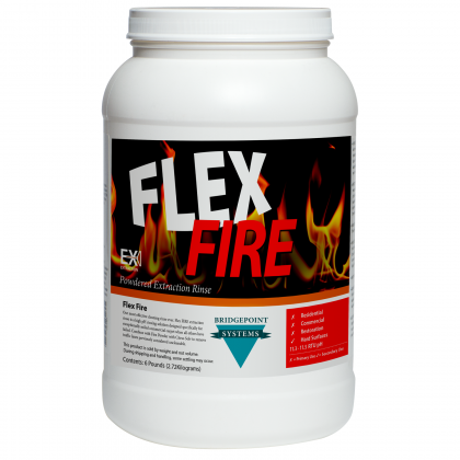 Bridgepoint Flex Fire H/Duty Extraction Rinse Powder 2.95kg