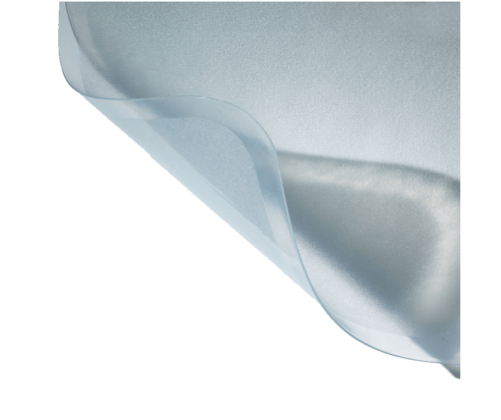 PVC Chair Mat 1140 x 1350mm (3mm Thick, Keyhole, Hard Floor/No Spikes)