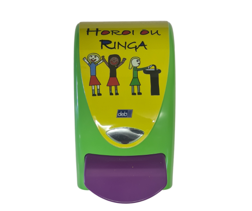 Deb Wash Your Hands Dispenser Te Reo 1L