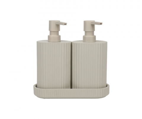 Eco Basics Wash Station Duo - Taupe