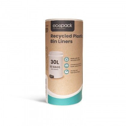 Ecopack Kitchen Tidy Liners 30L/Med x 50