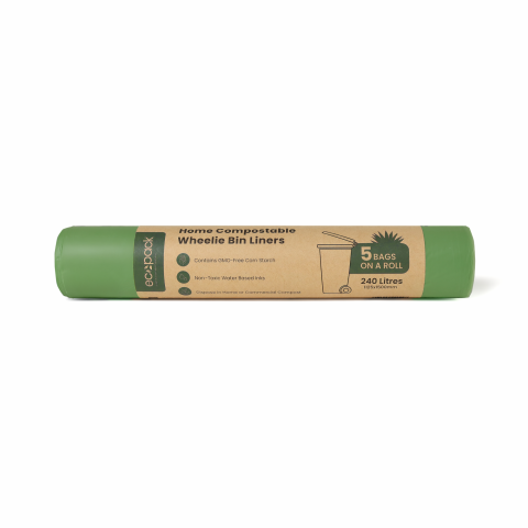 Ecopack Compostable Bin Liner 240L X120