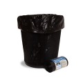 Ecopack Recycled Black Bin Liner 18L 50 Pack