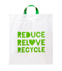 Ecopack Loop Handle Medium Reusable Shopping Bag - 500 Pack