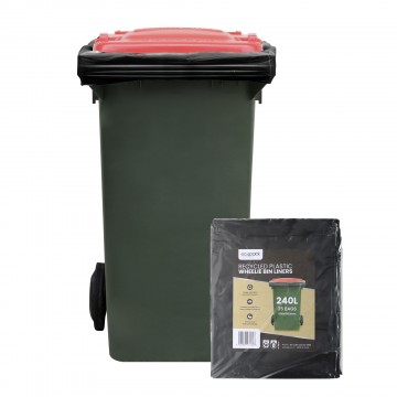 Ecopack Wheelie Bin Liner 240L 25 Pack