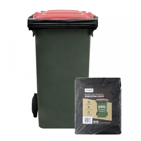 Ecopack Wheelie Bin Liner 240L 25 Pack