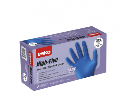 Esko High Risk Latex Glove 13Mil 50 Pack
