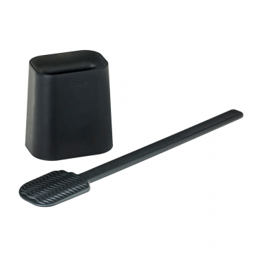 Silicone/Rubber Toilet Set - Black