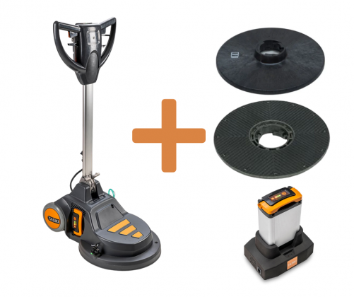 Taski Ergodisc Flexx Cordless Polisher Package